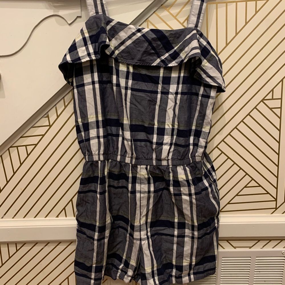 Banana Republic Plaid Romper - Picture 2 of 4